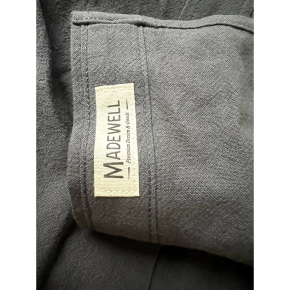Madewell Men's Casual Button Down Shirt - Charcoal - Picture 4 of 5